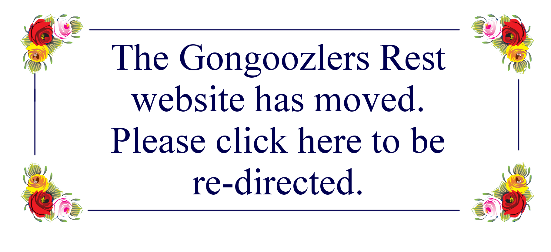 The Gongoozlers Rest website has moved. Please click here to be re-directed